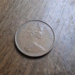 monnaie 2 pence  elizabeth II   1977