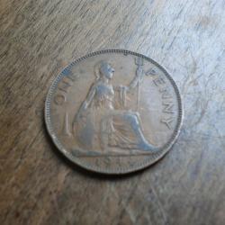monnaie one penny george VI  1944