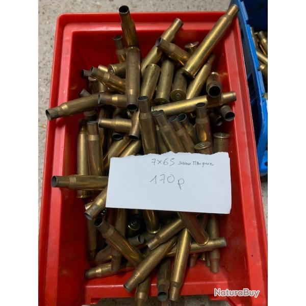 douille 7x65r tir�e 1 fois