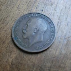 monnaie one penny george V  1918