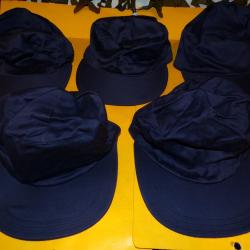 LOT DE 5 CASQUETTES DES MARINS POMPIERS  ,TAILLE 56  FABRICATION FRANCAISE UGECOMA ,  ETAT NEUF VOIR