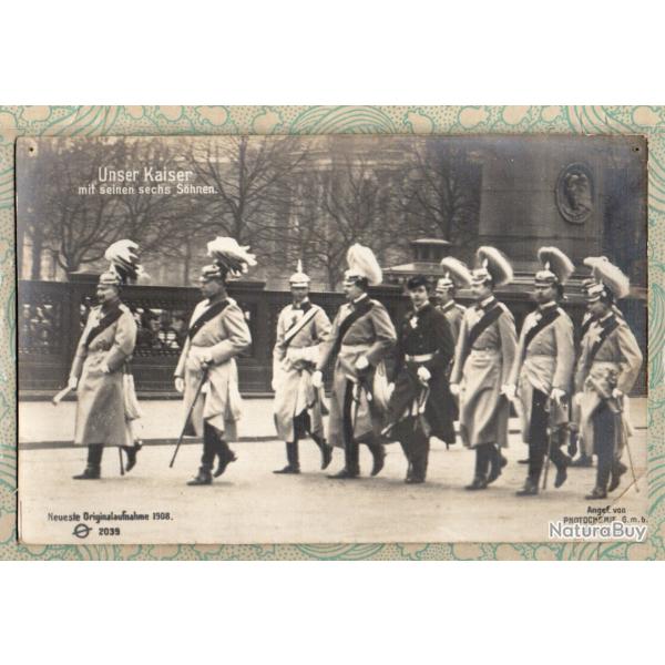 CPA - UNSER KAISER MIT SEINEN SECHS SOHNEN-N�7399