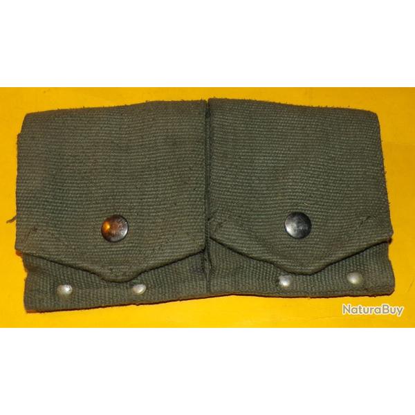 PORTE MAGASINS EN TISSU DE L'ARMEE FRANCAISE, FSA M.A.S 49/56 , ETAT VOIR PHOTOS . POUR TOUT RENSEIG