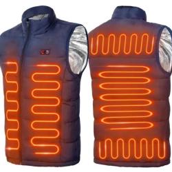 Gilet chauffant neuf taille L,XL,2XL. Mise &agrave; prix 1� sans prix de r&eacute;serve !!!