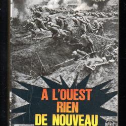 &agrave; l'ouest rien de nouveau d'&eacute;rich maria remarque livre de poche  voir &eacute;tat