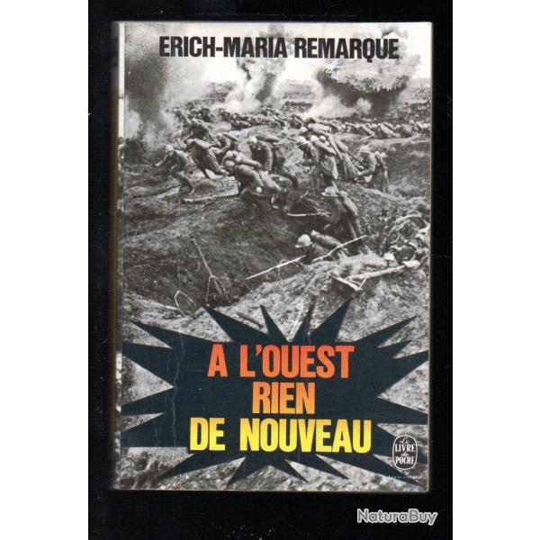 � l'ouest rien de nouveau d'�rich maria remarque livre de poche  voir �tat