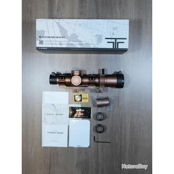 Lunette T-Eagle EOS 1.2-6X24 IR - Neuf