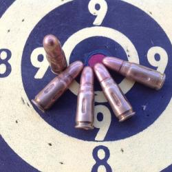 Cartouches de manipulation et collection pour "Tokarev", cal 7,62x25.