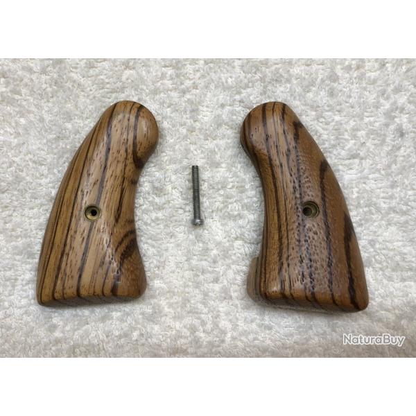 Plaquettes de crosse New Colt Cobra Detective Special Diamond back short square butt