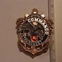Insigne du centre d'entrainement commando (CEC) de la Saline (La R&eacute;union) du 2&egrave;me RPIMa
