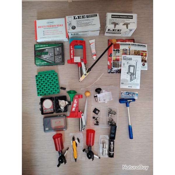 Kit rechargement lee rcbs