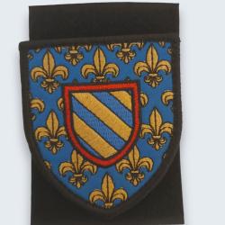 Ecusson Royal Les Fleurs De Lys Blason De La Bourgogne Province France Scratch Tactique Brod&eacute;