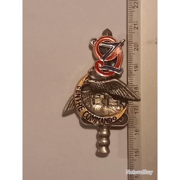 Insigne du centre d'entrainement commando (CEC) du 9�me r�giment de zouaves (9�me RZ) - Delsart