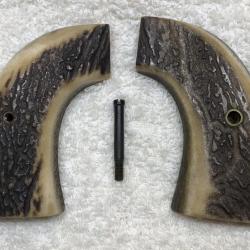 Plaquettes de crosse en bois de cerf pour Colt SAA 1873 " arme non incluse "