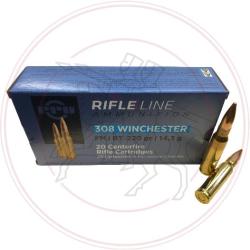 Cartouches PPU FMJBT - Calibre: 308win - 220grs - Boite de 20 unit&eacute;s