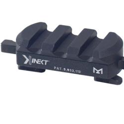 KINECT MLOK PICATINNY RAIL 3 SLOTS - NOIR