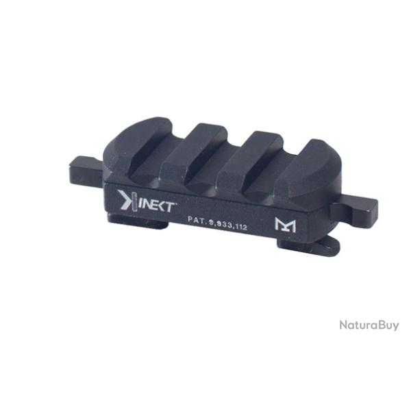 KINECT MLOK PICATINNY RAIL 3 SLOTS - NOIR