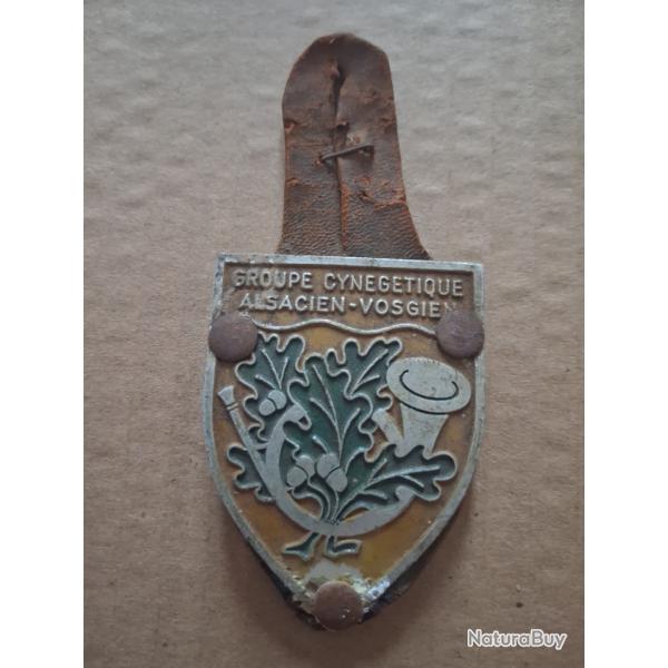 Insigne groupe cynegetique Alsacien -Vosgien