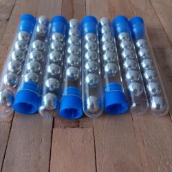 8 RECHARGES RAPIDES BILLES ALUMINIUM 2,8G CALIBRE 50 (48BILLES) T4E, VESTA...
