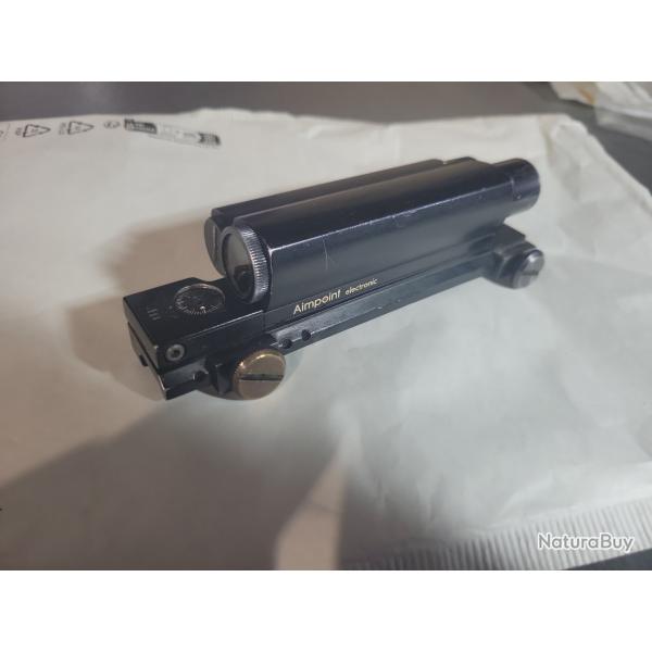 Viseur point rouge Aimpoint Electronic vintage - Made in Japan - Fonctionnel