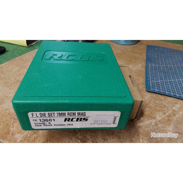 Jeux d'outils RCBS fl die set 7mm rem mag