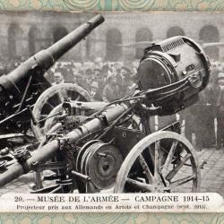 CPA - MUSEE DE LARMEE - CAMPAGNE1914-15- N&deg;7413