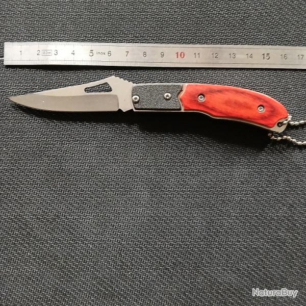 Couteau pliant bi-mati�re