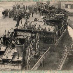 CPA - Canons Allemands captures par les Anglais- N&deg;7414