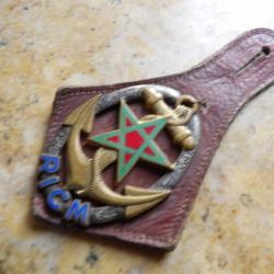 Insigne R.I.C.M R&eacute;giment d'Infanterie Coloniale du MAROC TDM