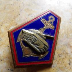 Insigne RCCC R&eacute;giment Colonial Chasseurs Chars  Andr&eacute; Mardini  ABC cavalerie