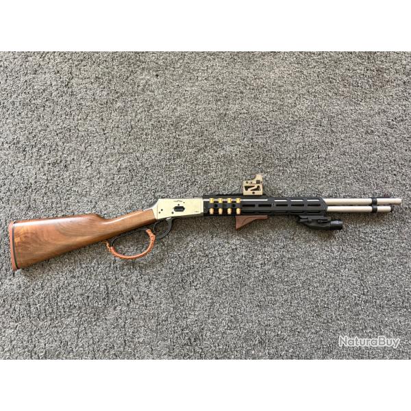 "PACK STEAMPUNK" Carabine HUGTEK Calibre 44 Rem Mag + Point rouge SIGHTMARK + Lampe INFORCE