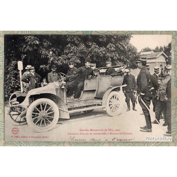 CPA - BRIENNE LE CHATEAU - GRANDE MANOEUVRE DE L'EST 1905 - N�7419