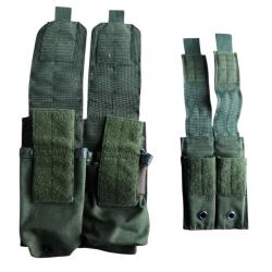 Porte chargeur double pour type M4 et 9 mm