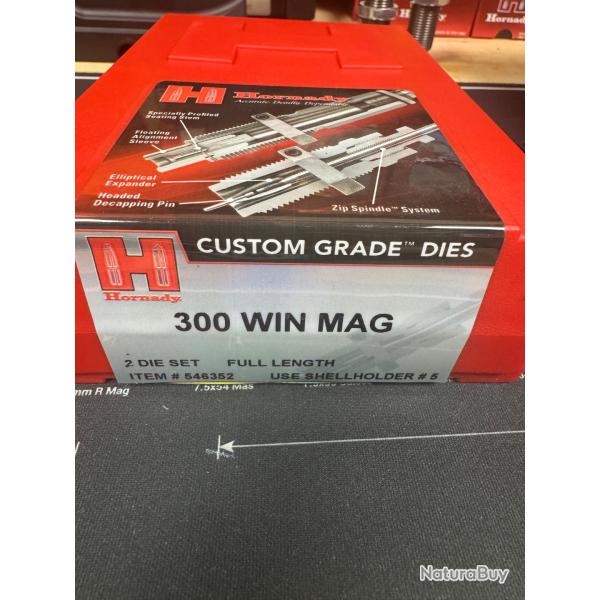 Jeux d'outils Hornady 300  win mag