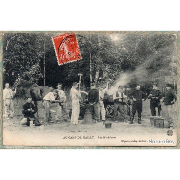 CPA - MILITARIA AU CAMP DE MAILLY - Les Mar�chaux - N�7421