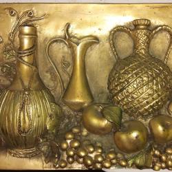 Arg 925 nature morte recouverte feuille d argent