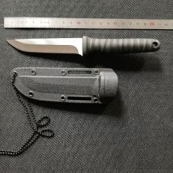 Couteau fixe + &eacute;tui