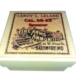 56 x 52 Spencer ou 56-52 RF: Reproduction boite cartouches (vide) LL 14561057