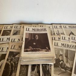 Gros lot de journaux de guerre Le Miroir WW1