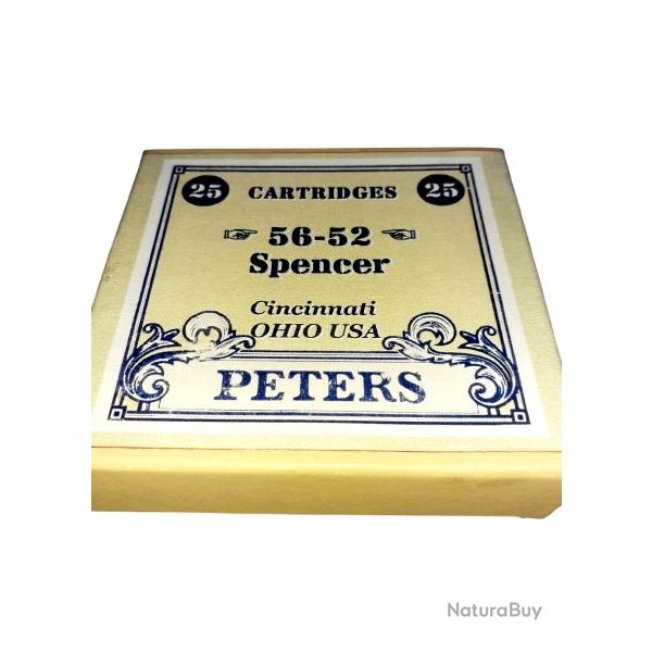 56 x 52 Spencer ou 56-52 RF: Reproduction boite cartouches (vide) PC 14561082