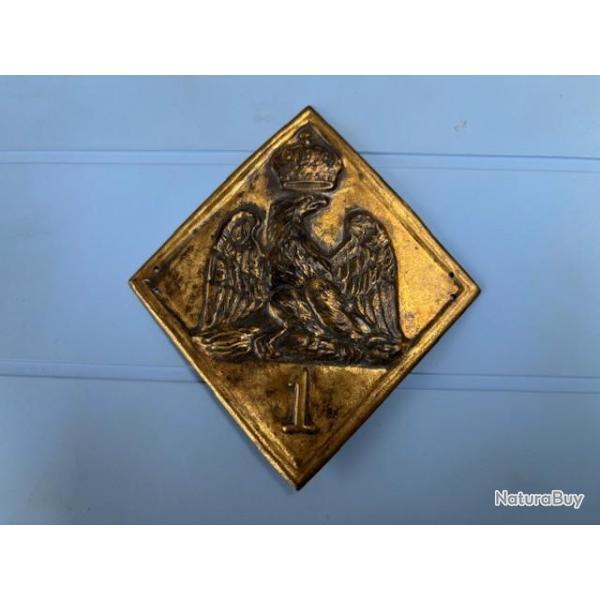 Plaque de Shako 1er Empire