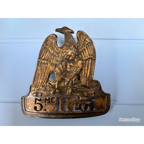 Plaque de Shako de troupe