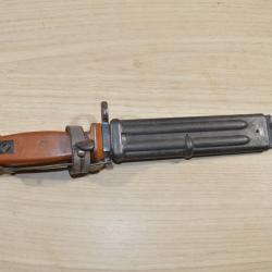 Baionnette Kalashnikov AK47 export Russe 1964 Couteau Poignard Militaire (23)