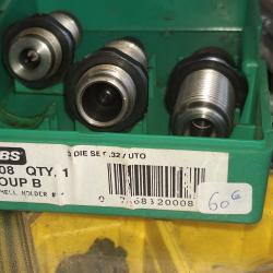 Rcbs jeu d outils 33 acp ou 7.65  occasion parfait etat