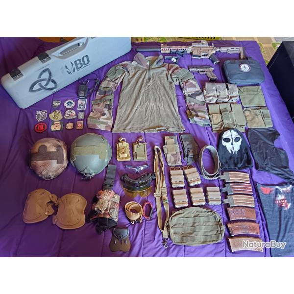 Kit airsoft "pr�t � jouer"