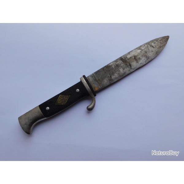 ALLEMAGNE : COUTEAU DE SCOUT ANCIEN SANS FOURREAU