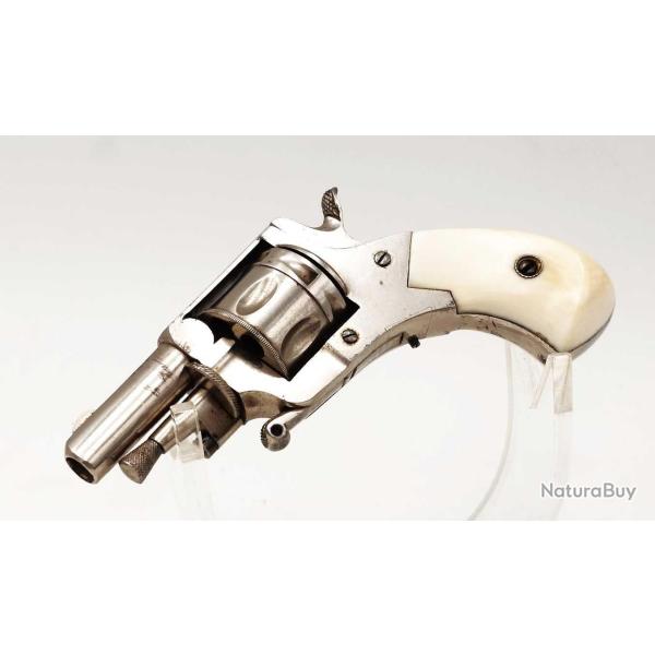 PETIT REVOLVER DE POCHE DE TYPE BULLDOG " PUPPY " CALIBRE 22 SHORT - BELGIQUE XIX� Categorie D