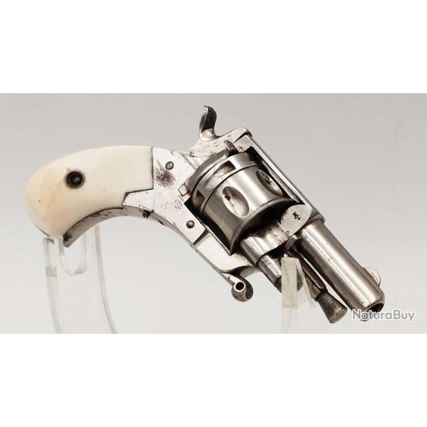 PETIT REVOLVER DE POCHE BULLDOG " PUPPY " CALIBRE 22 SHORT - BELGIQUE XIX� Cat�gorie D�e