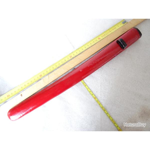 J306) lot  fourreau saya ancien  pour waki ou tanto  = relaqu�  ( 40 centim�tres environ )