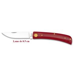 Couteau  pliant Campagne rouge  lame de 8.5 cm
